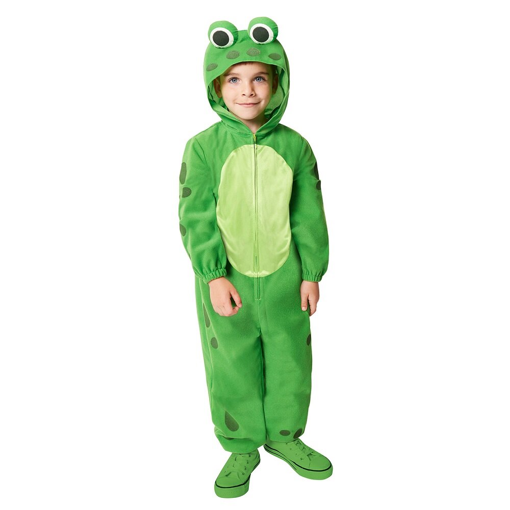 Sammakko Onepiece Naamiaisasu Lapsille 4-6 vuotta (104-116 cm)