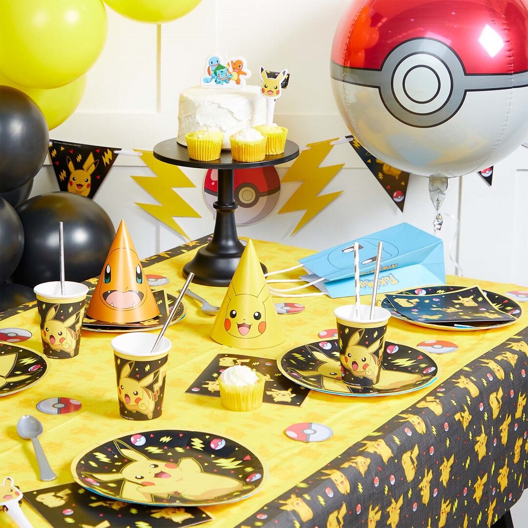 Pokémon Pikachu - Paperinen pöytäliina 120 x 180 cm
