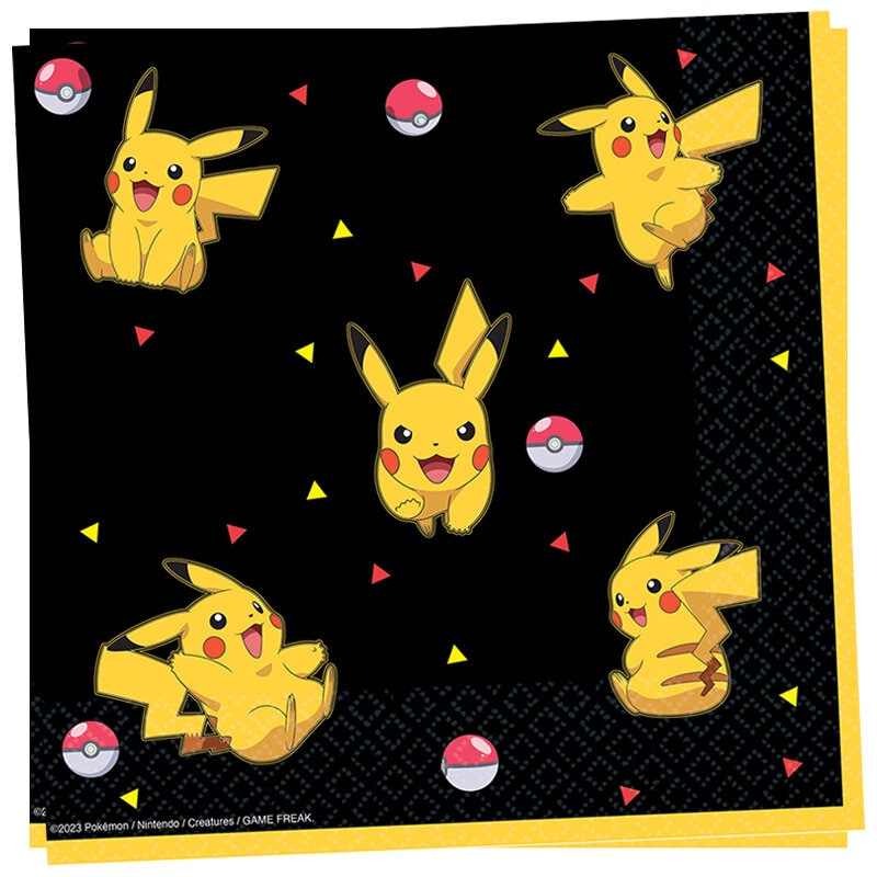 Pokémon Pikachu - Servetit 16 kpl