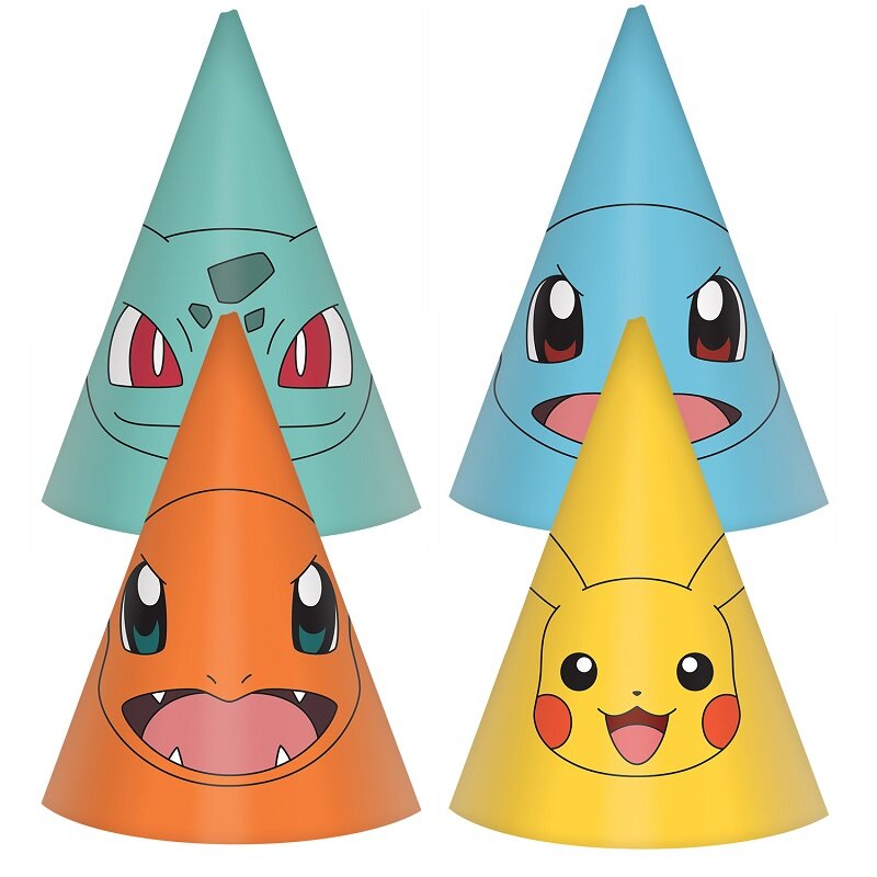 Pokémon Pikachu - Juhlahatut 8 kpl