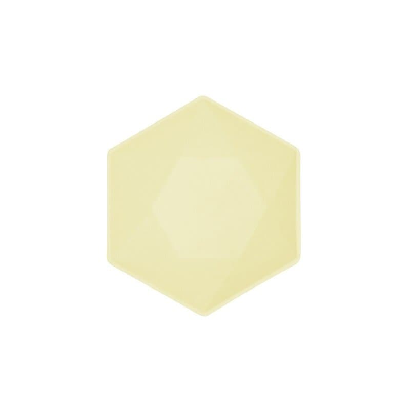 Kulho Decor Premium Hexagon 16 cm Keltainen 6 kpl