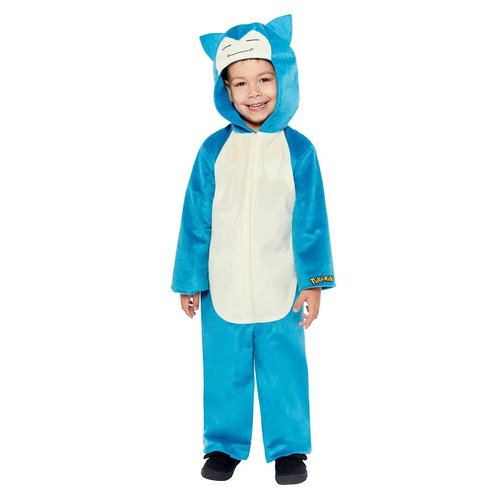 Pokémon Snorlax Haalari Naamiaisasu Lapsille 4-6 vuotta (104-116 cm)