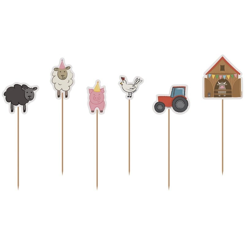 Maatila - Cake Toppers 6 kpl