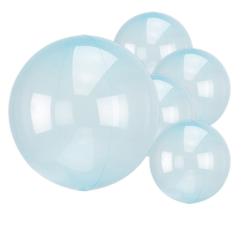 Clearz Crystal, Vaaleansininen ilmapallo 1 kpl