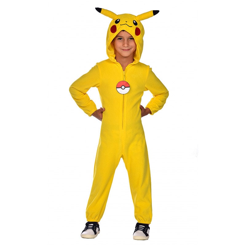 Pokemon Pikachu Naamiaisasu lapsille 4-10 vuotta