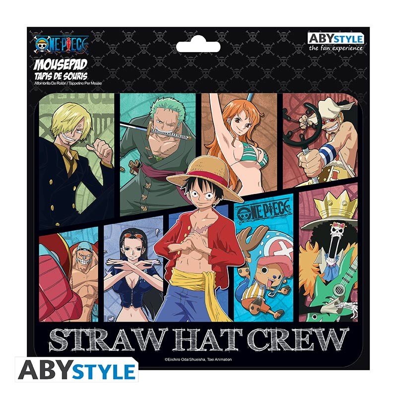 One Piece - Hiirimatto Straw Hat Crew 19 x 23 cm