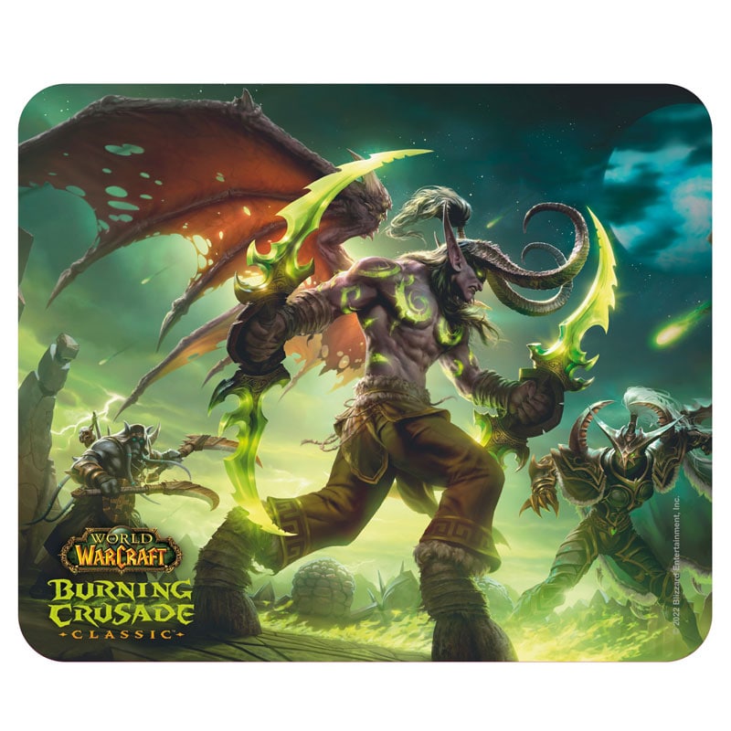 World of Warcraft - Hiirimatto Illidan 19 x 23 cm
