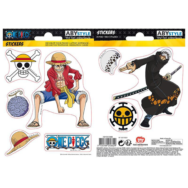 One Piece - Tarrat 8 kpl