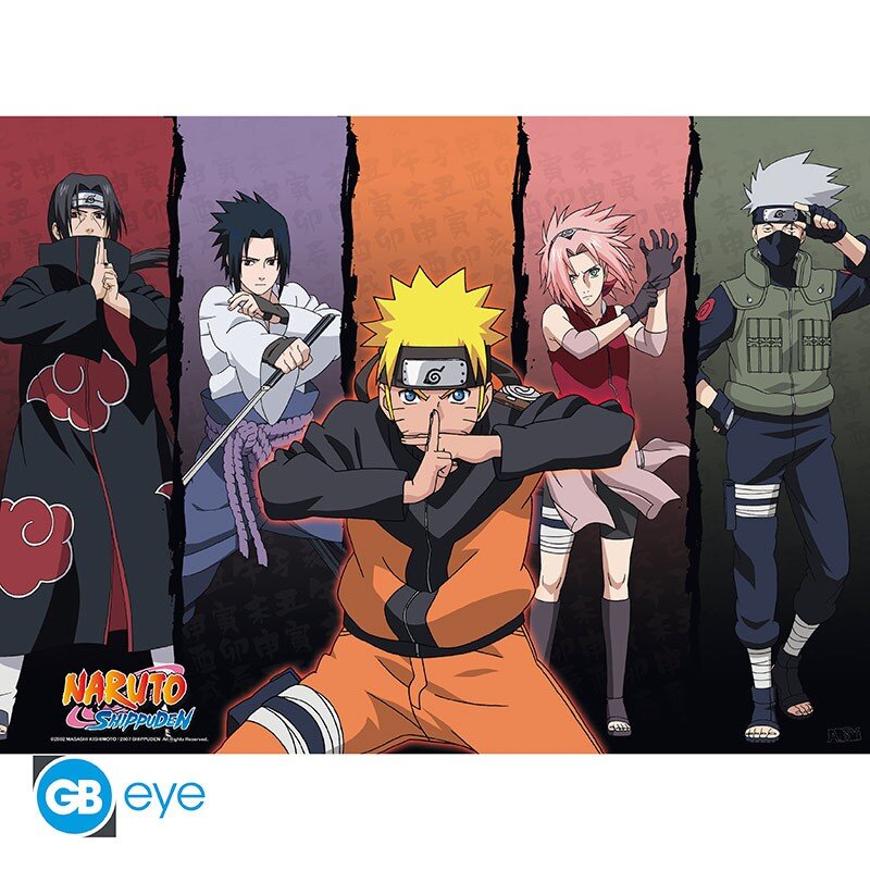 Julisteet - Naruto Shippuden Groups 2 kpl