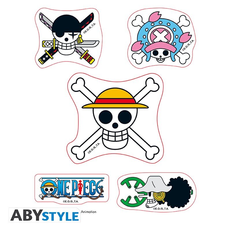 One Piece - Tarrat Straw Hat Crew 10 kpl