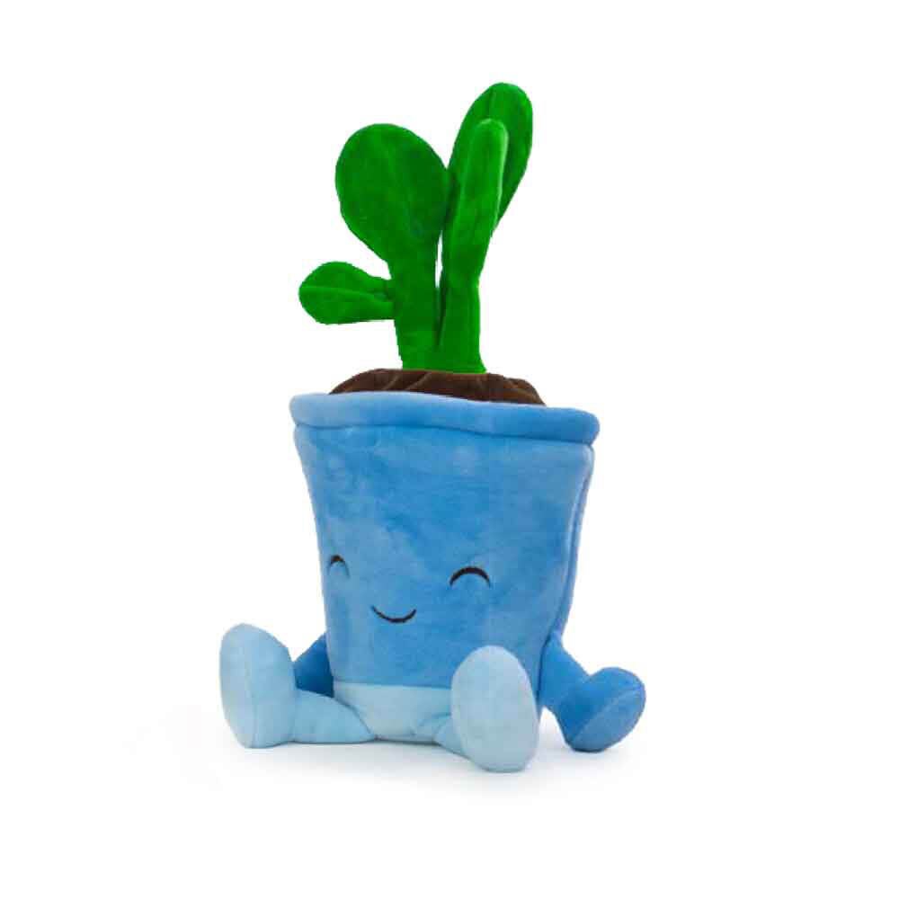 Kawaii Huggy Pots Pehmolelu Sininen 27 cm