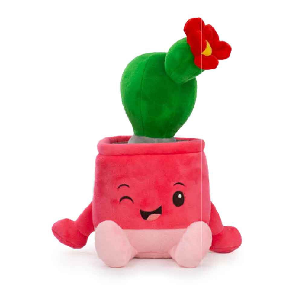 Kawaii Huggy Pots Pehmolelu Vaaleanpunainen 27 cm