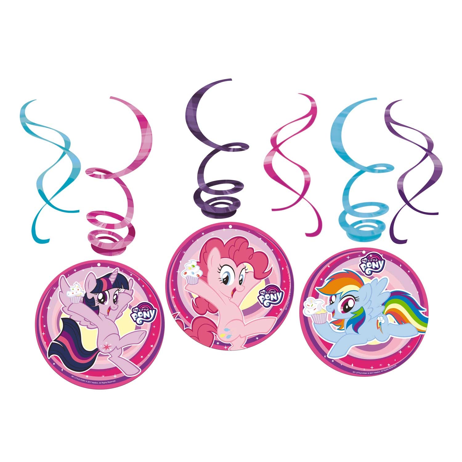 My Little Pony - Riippuvat Swirl-koristeet