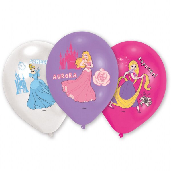 Disney Prinsessat - Ilmapallot 6 kpl