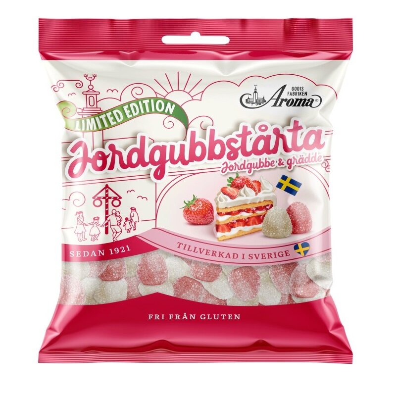Aroma Mansikkakakku 125 grammaa
