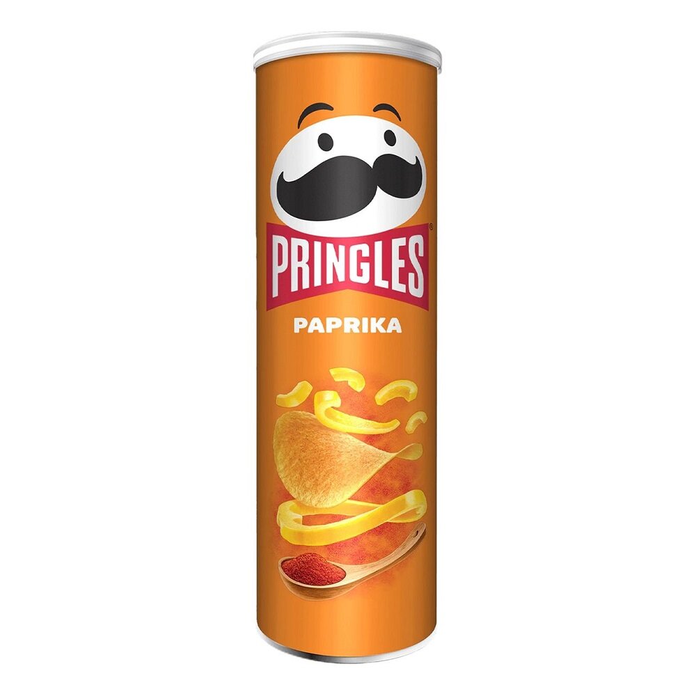 Pringles Paprika 165 grammaa