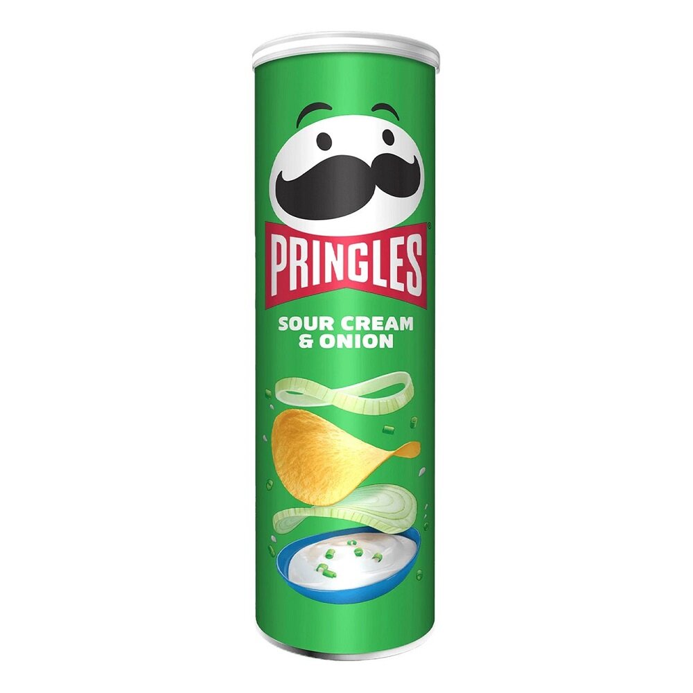 Pringles Sour Cream & Onion 165 grammaa
