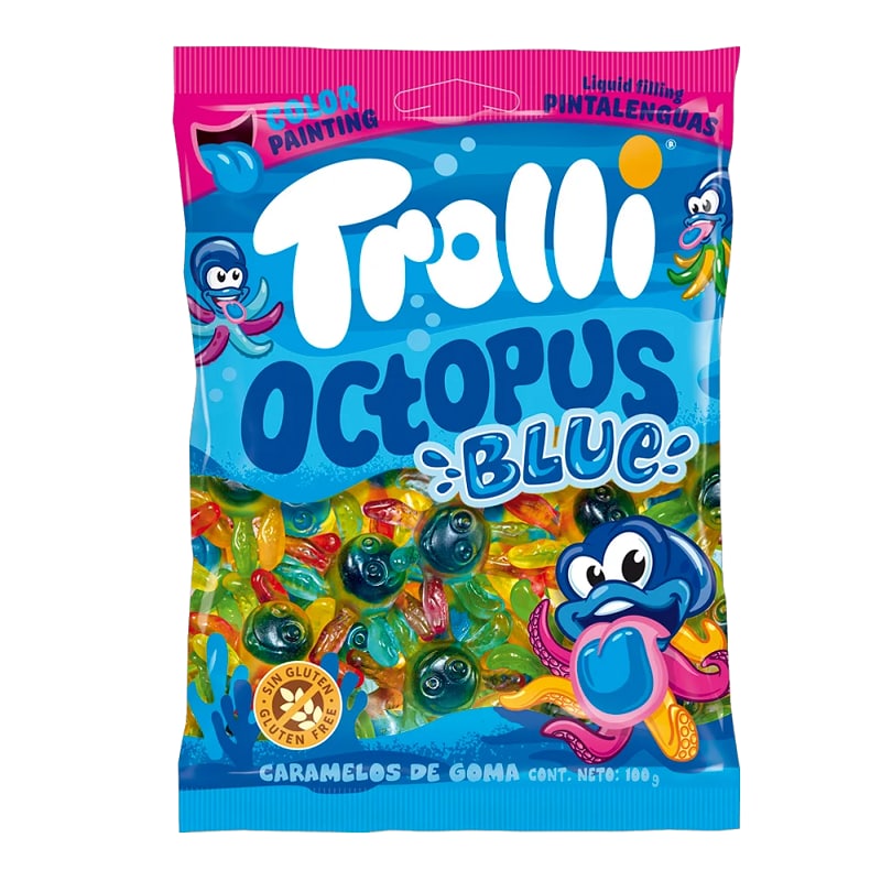 Trolli - Mustekala 100 grammaa