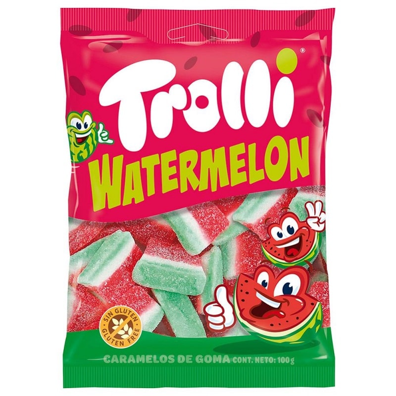 Trolli - Vesimeloni 100 grammaa