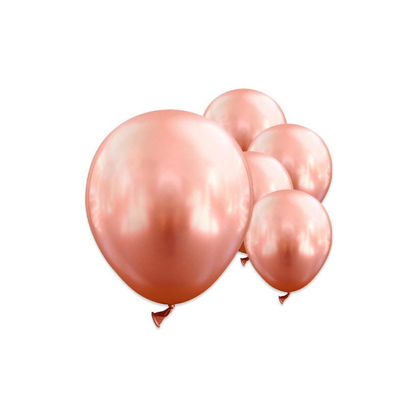 Ilmapallot, Kromi Ruusukulta 13 cm 25-pakkaus