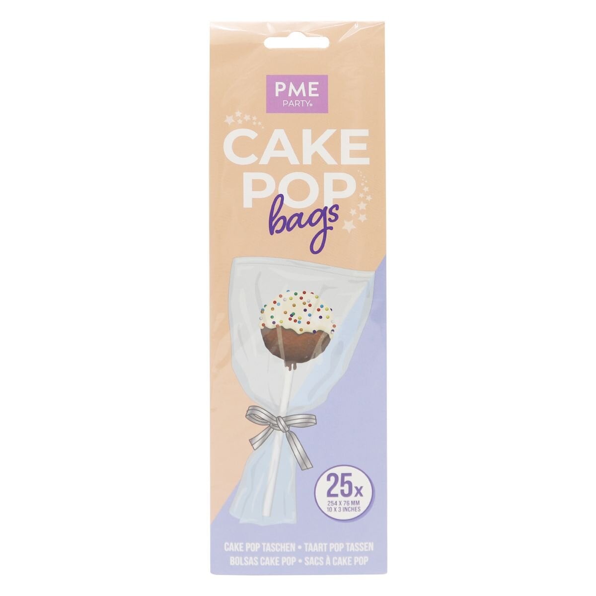 PME - Cake Pops pussit 25 kpl