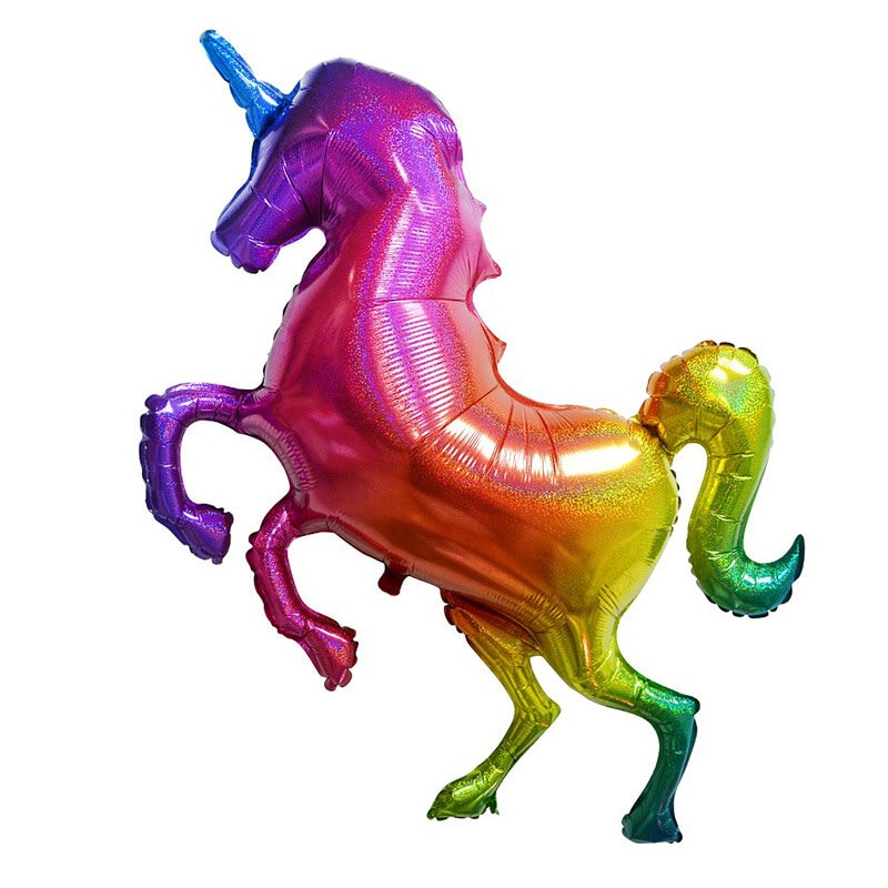 Folioilmapallo - Rainbow Unicorn 135 cm