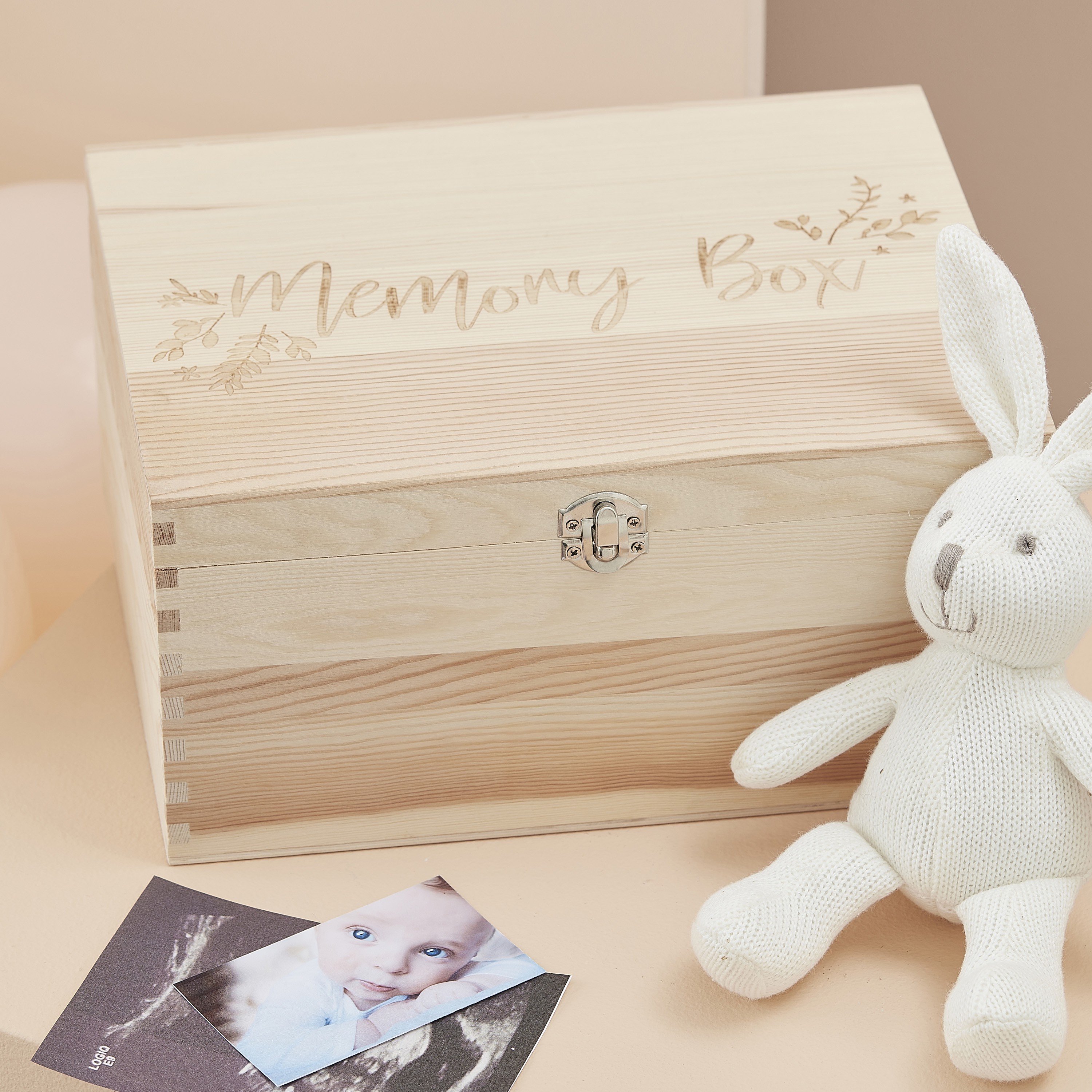 Baby Memory Box puinen