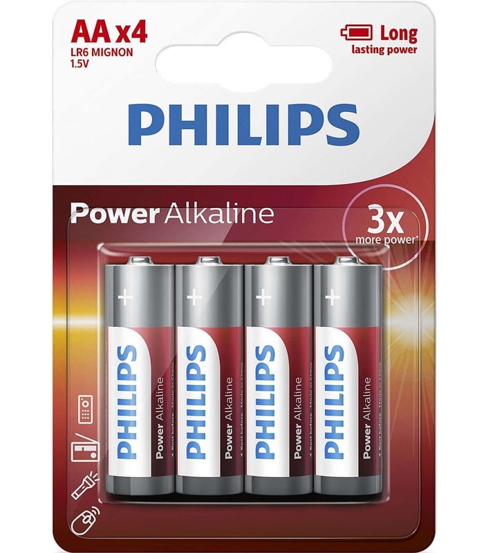 Philips Patterit AA 4 kpl