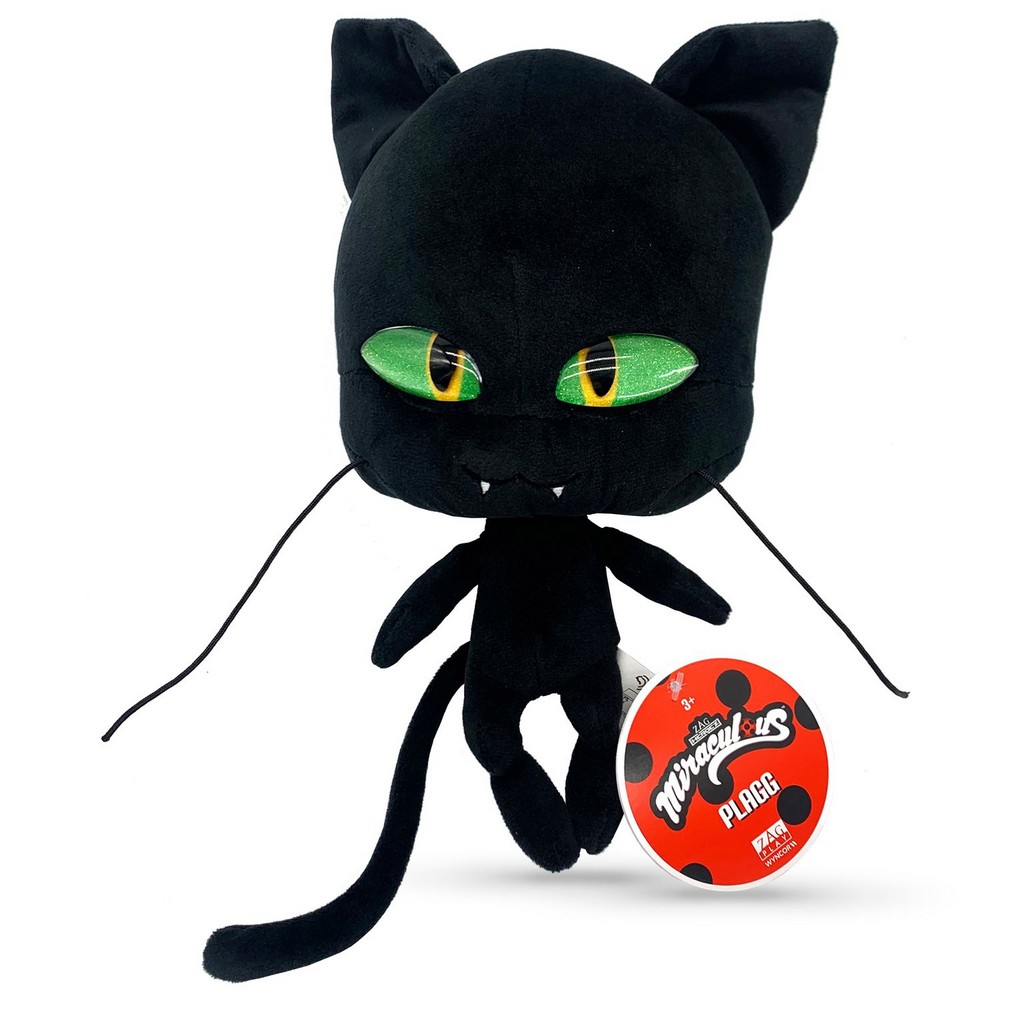 Miraculous Ladybug - Pehmolelu Plagg 24 cm