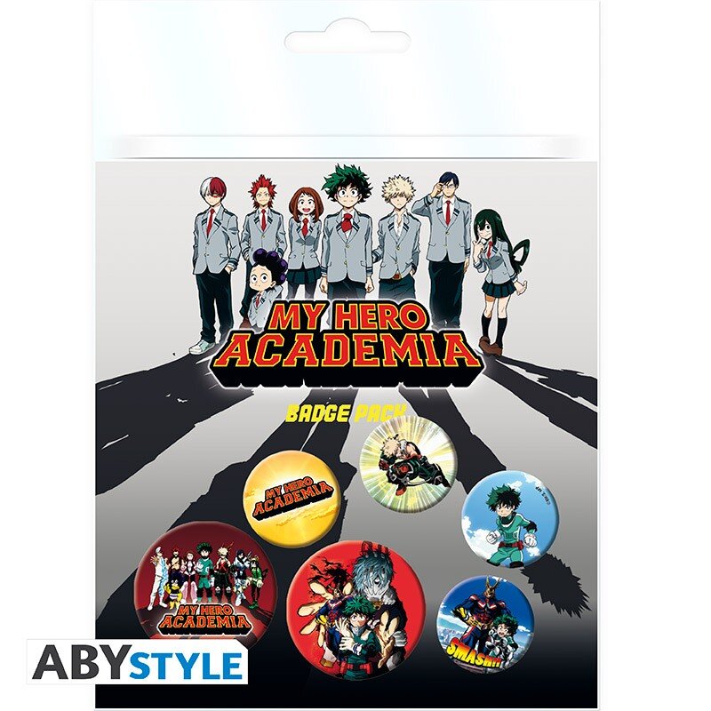 My Hero Academia - Rintamerkit 6 kpl