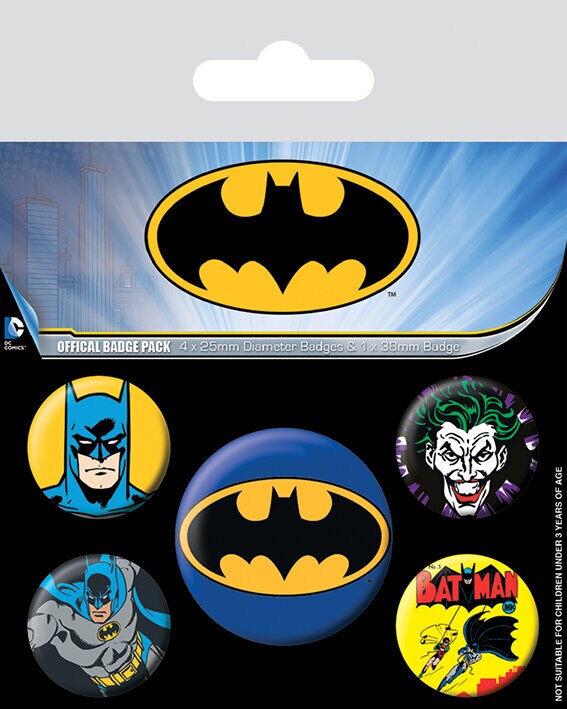 Batman - Rintamerkit 5 kpl