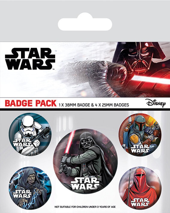 Star Wars - Rintamerkit 5kpl 