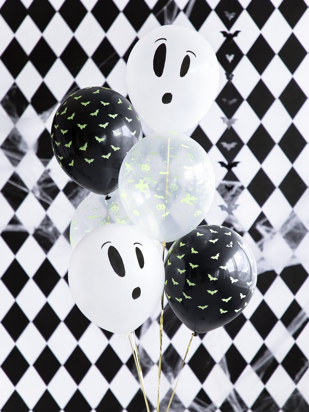 Halloween-ilmapallot Glow in the dark 3 kpl
