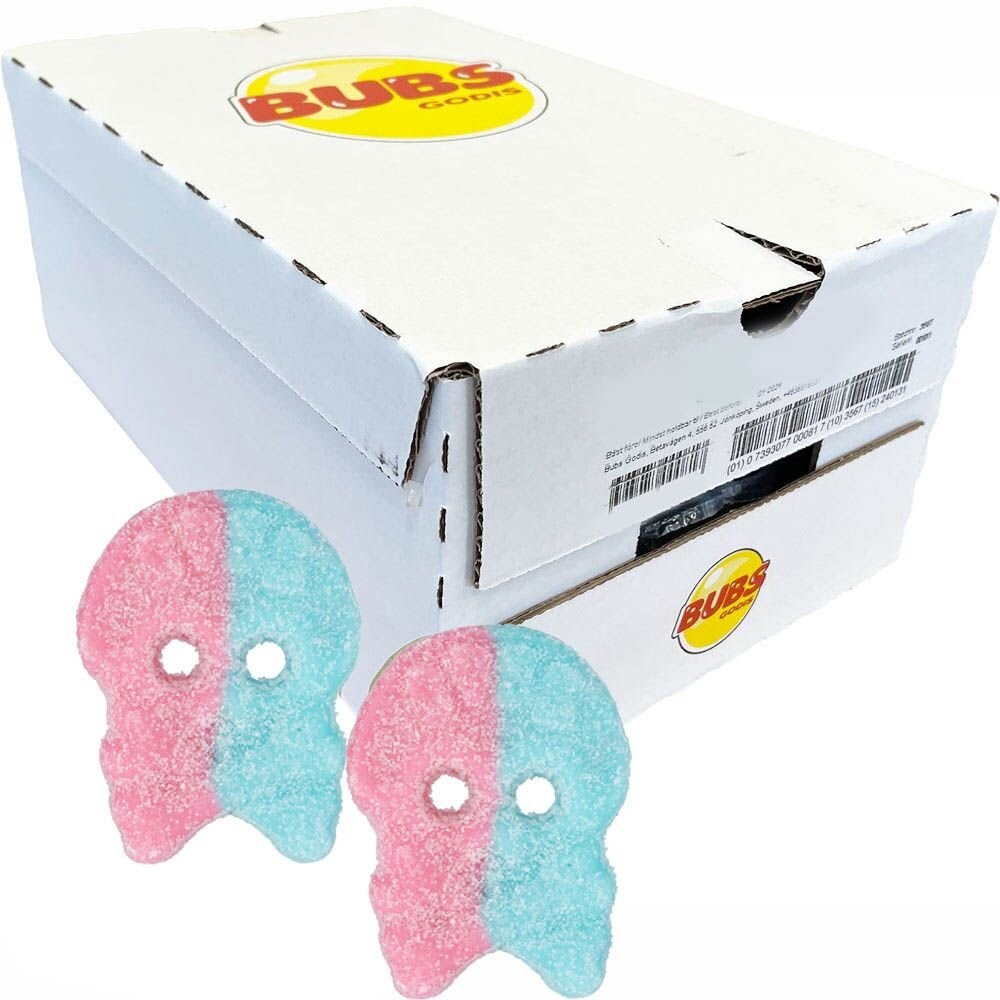 Bubs Dizzy Pääkallot Suurpakkaus 2,6 kg