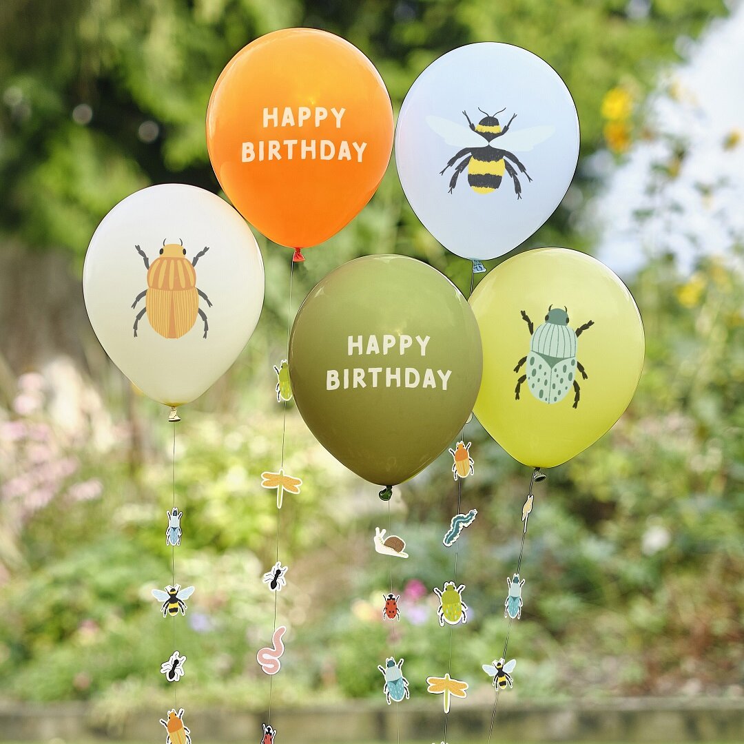 Bug Party - Ilmapallot naruilla 5 kpl