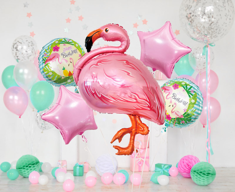 Ilmapallokimppu - Flamingo