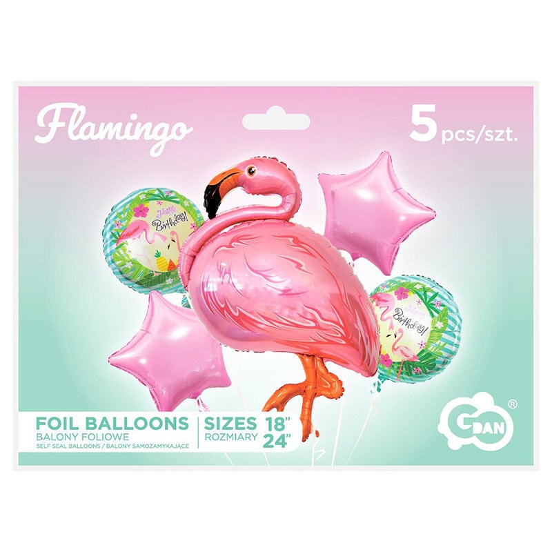Ilmapallokimppu - Flamingo