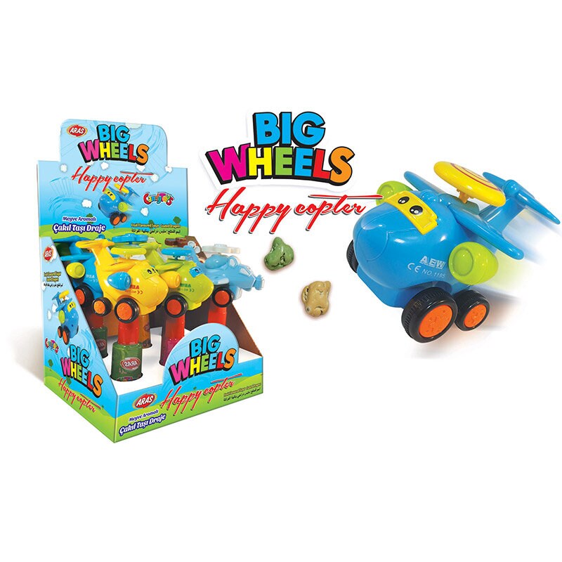 Leluhelikopteri karkeilla