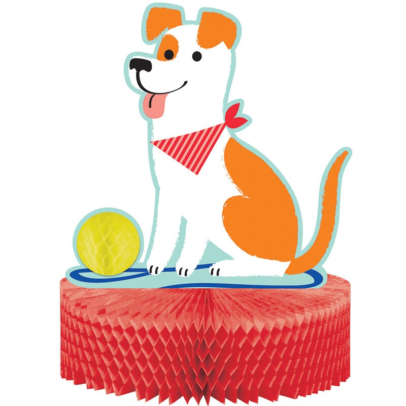 Dog Party - Pöytäkoriste Honeycomb
