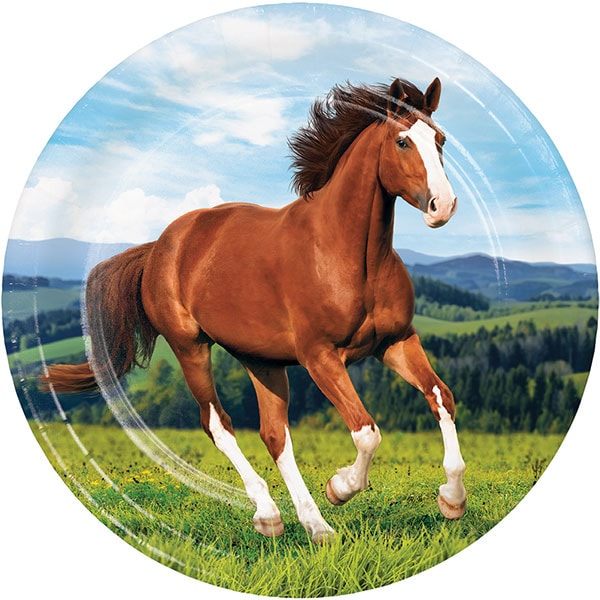 Horse and Pony - Lautaset 8 kpl