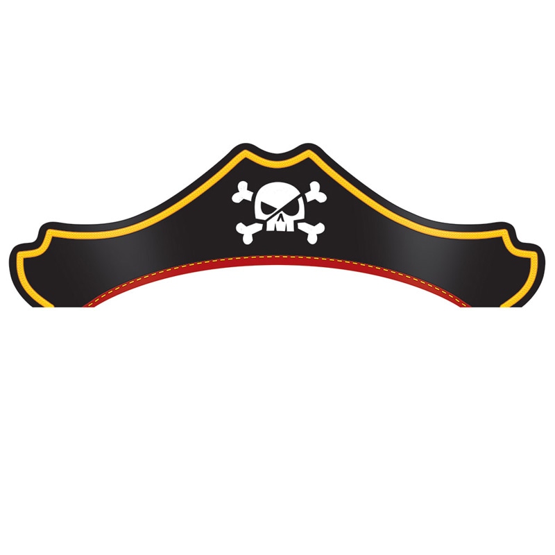 Pirates Treasure, Merirosvohatut paperia 8 kpl