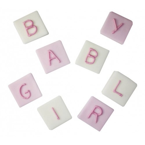 Sokerikoristeet, Baby Girl Blocks 8 kpl