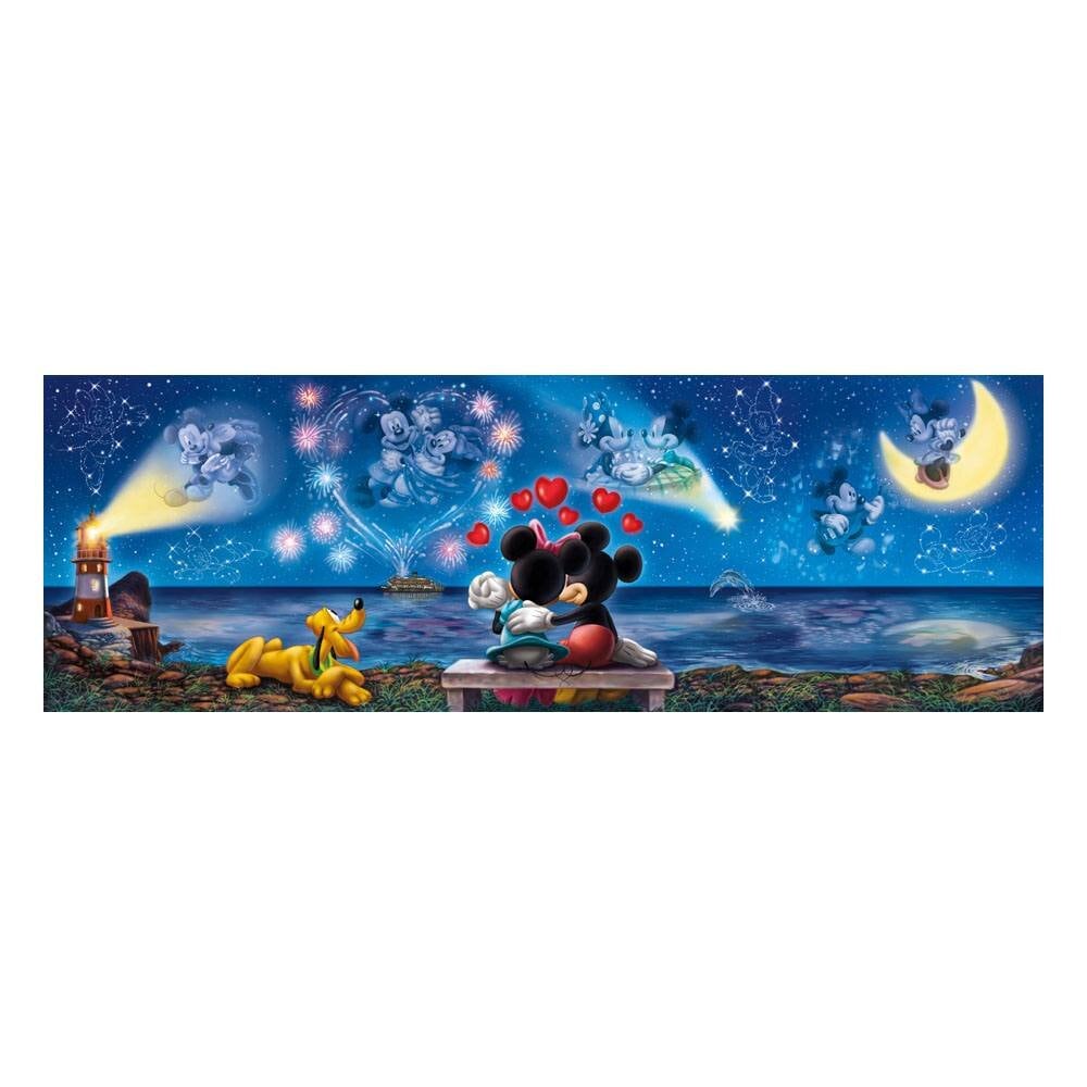 Clementoni Panorama Palapeli - Mickey & Minnie 1000 palaa