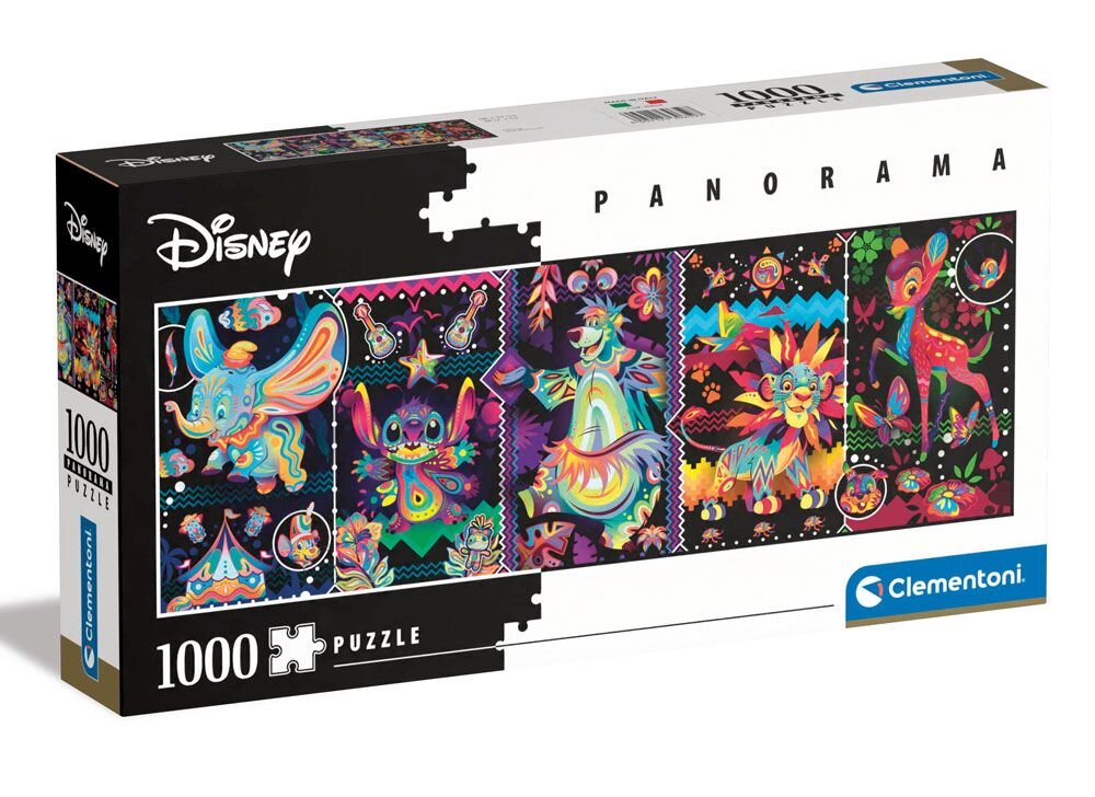 Clementoni Panorama Palapeli - Disney Pop Art 1000 palaa