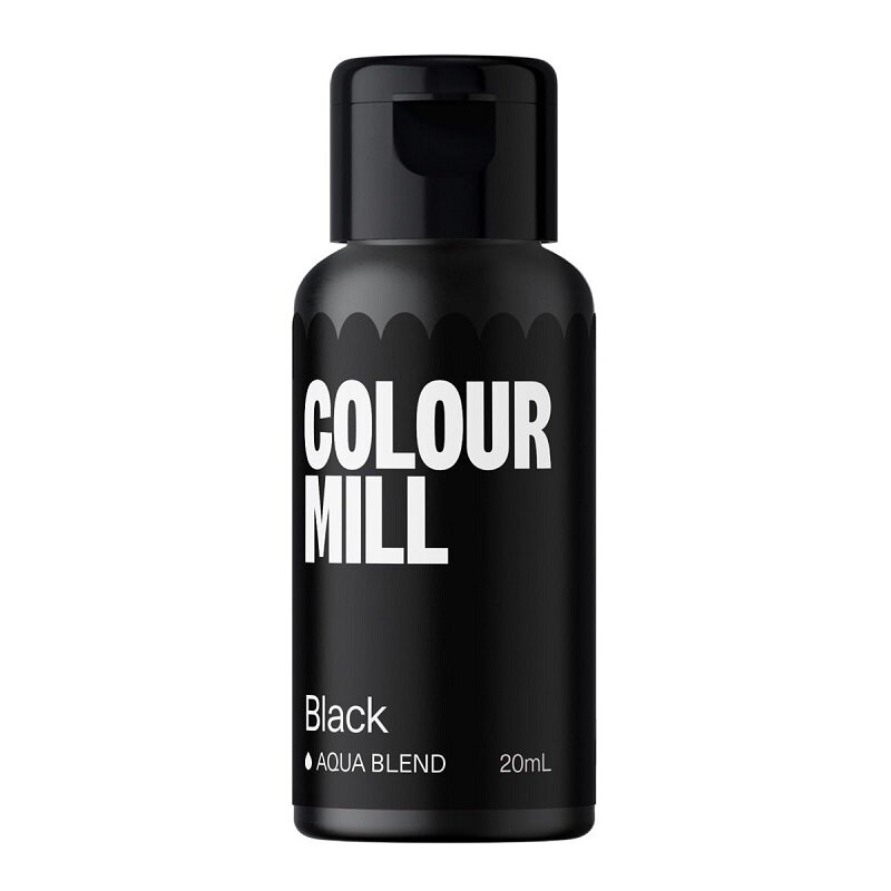 Colour Mill - Vesipohjainen eläintarvikeväri  musta 20 ml