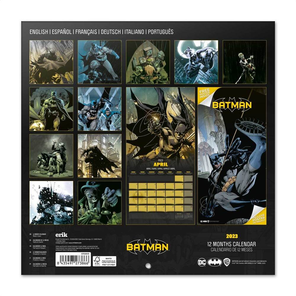 Batman Kalenteri - Almanakka 2023