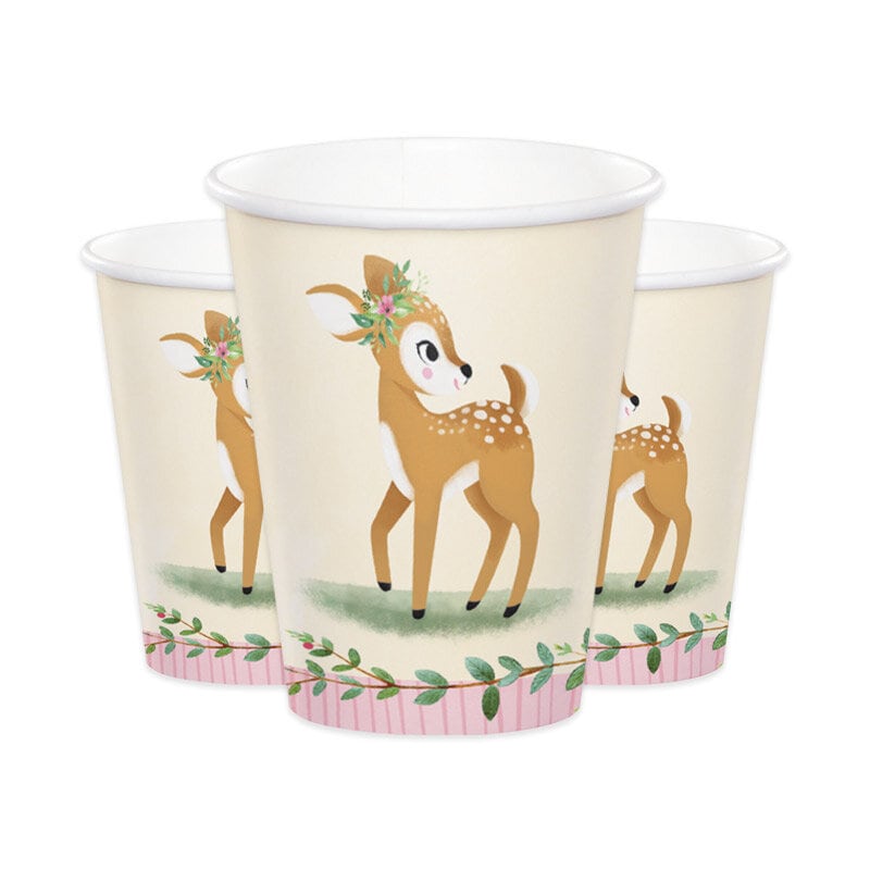 Deer Little One - Pahvimukit 8 kpl