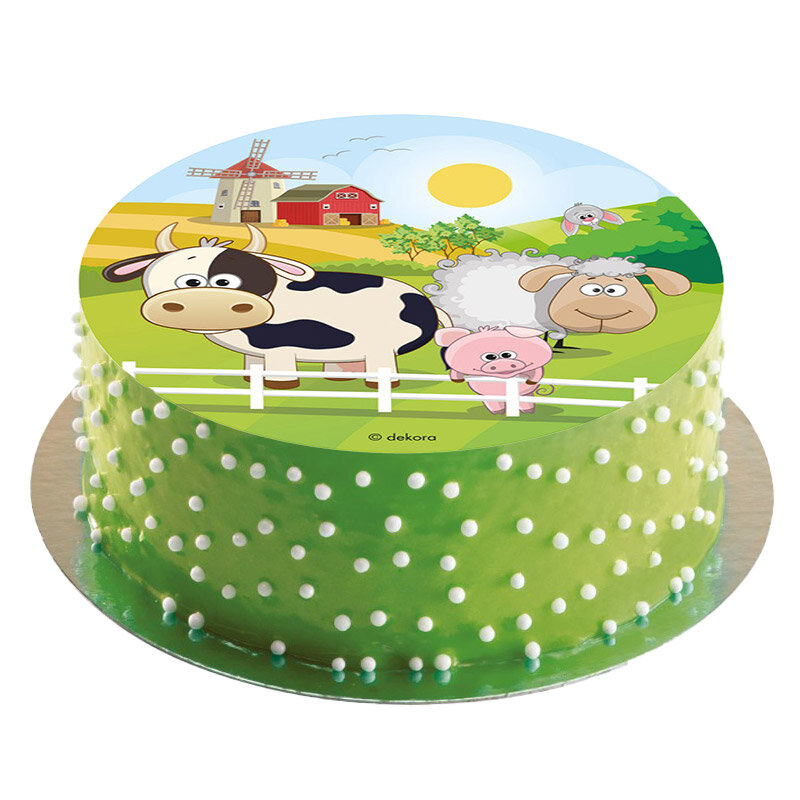 Kakkukuva Maatila - Vohveli 20 cm