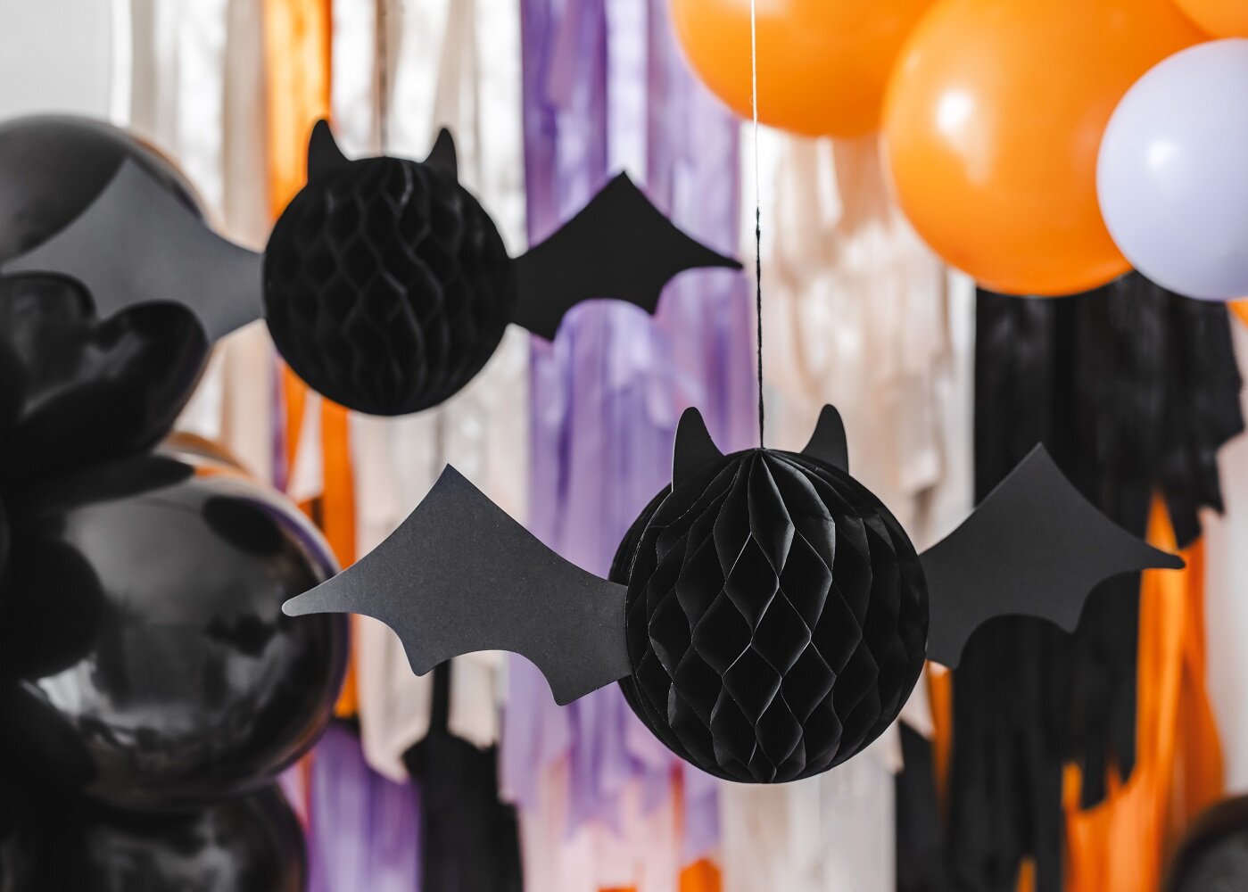 Riippuva koriste - Lepakko Honeycomb-koriste 45 cm