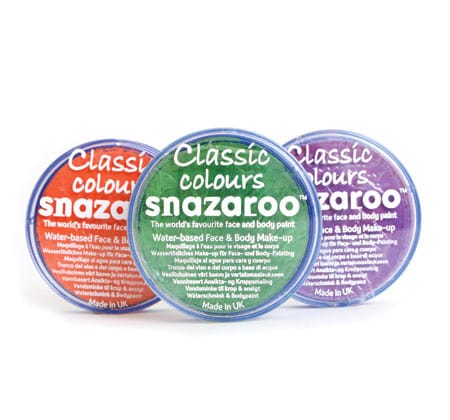 Snazaroo, Kasvovärit 18 ml. (kappaleittain)